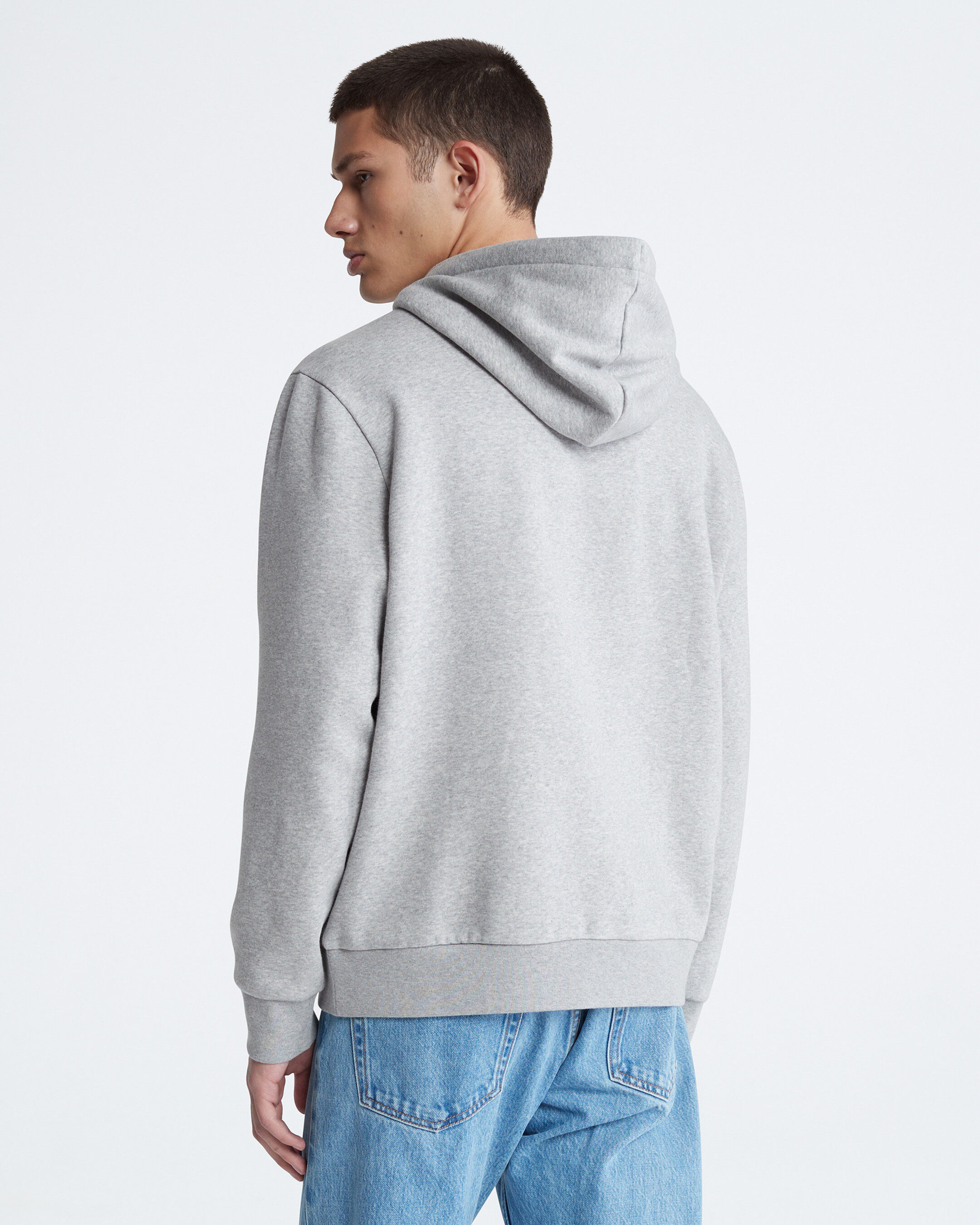 「#期間限定」のおすすめ人気ランキング Fleece Logo Archive Hoodie Singapore Klein Calvin | grey | トップス
