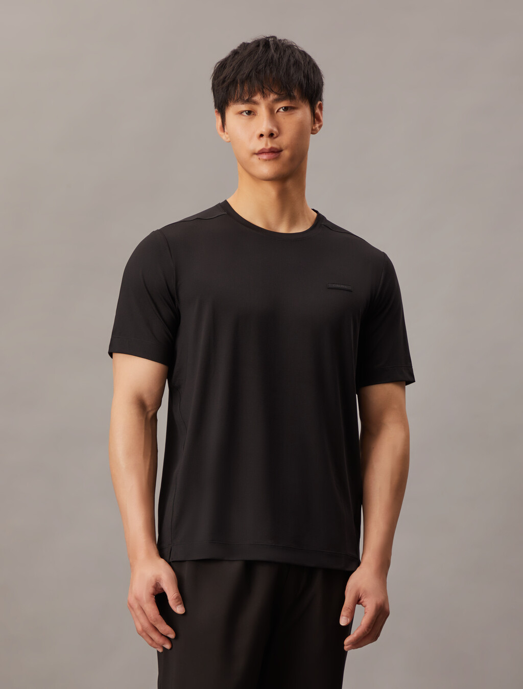 Essentials Lightweight Tee, Black, hi-res