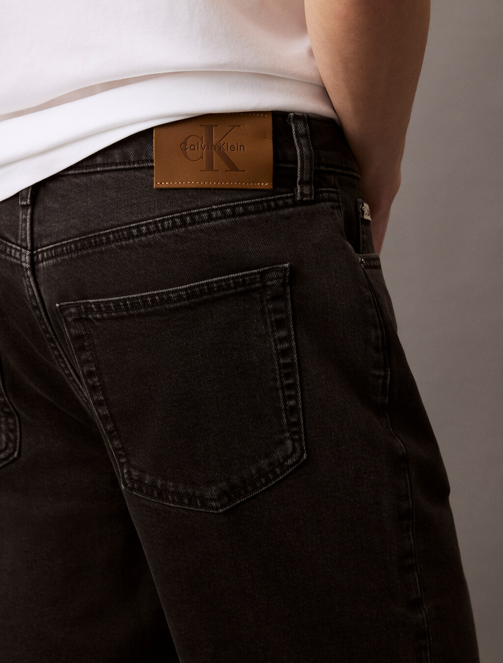 Denim Shorts, CK ESSENTIAL BLACK, hi-res