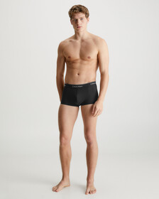 Modern Performance Low Rise Trunks, Black, hi-res