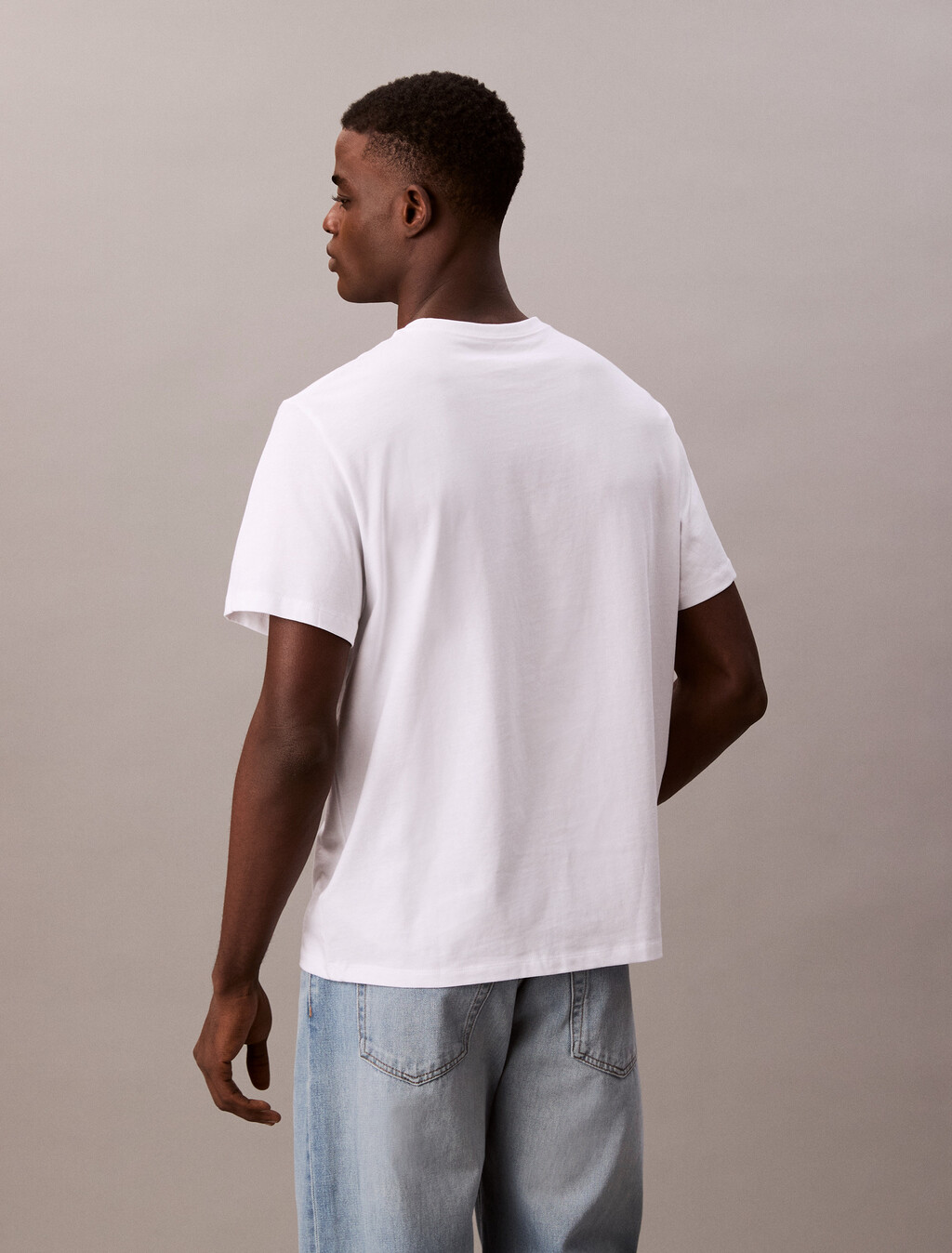 Acid Wash Logo T-shirt, Brilliant White, hi-res