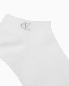 2 PAIR COTTON LOW CUT, COLOR 100, hi-res