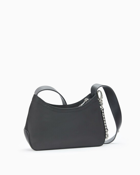 Sculpted Mix Round Shoulder Bag