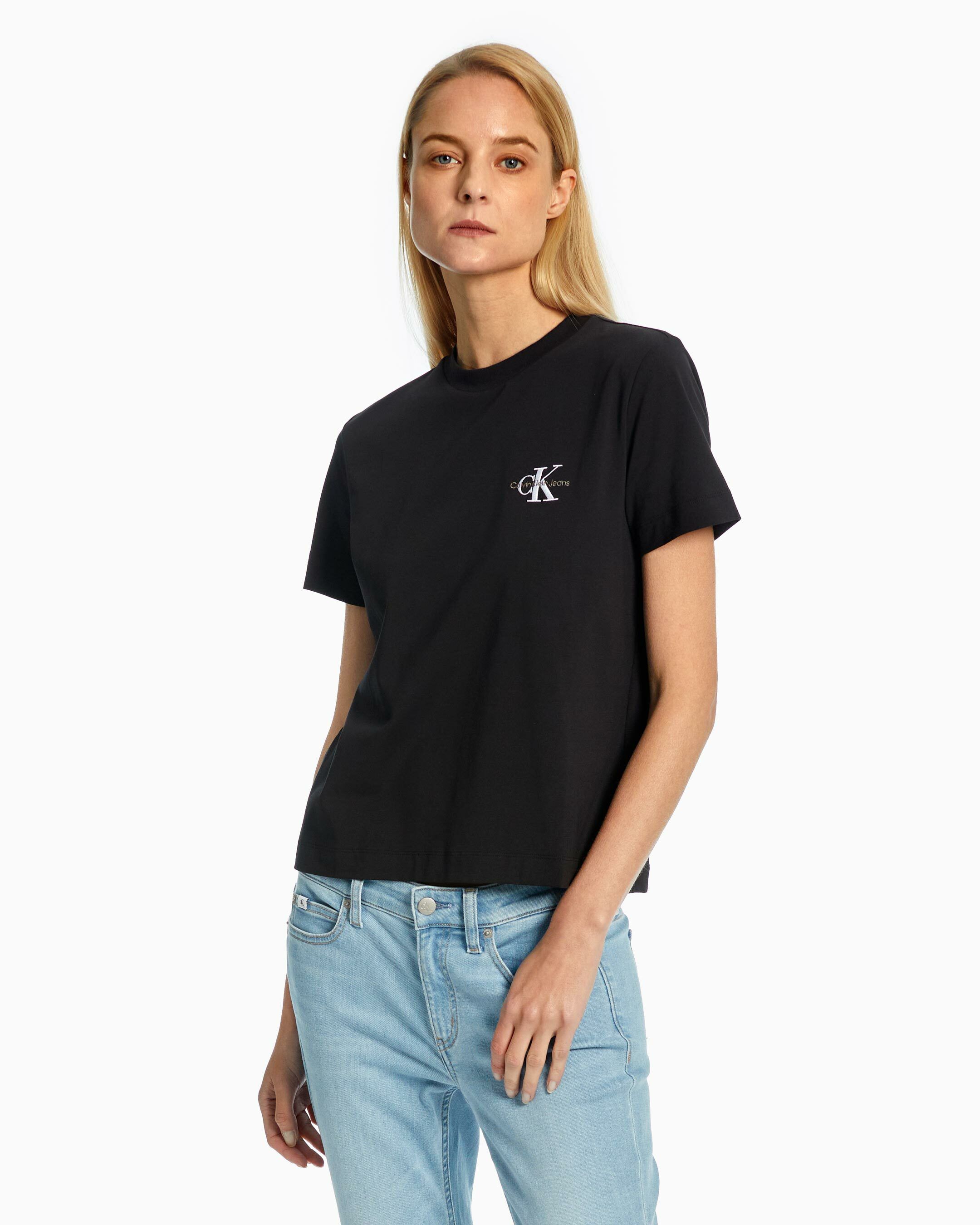 Monogram Tee black Calvin Klein Singapore