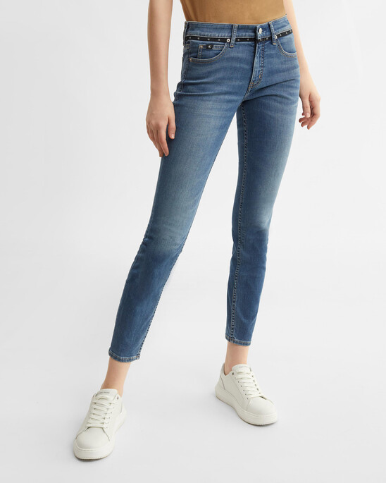 37.5 MID RISE SKINNY JEANS