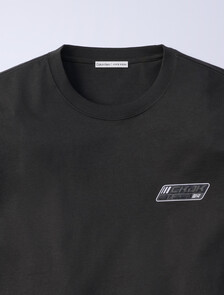 Jung Kook for Calvin Klein Logo Badge Relaxed T-Shirt, Peat, hi-res