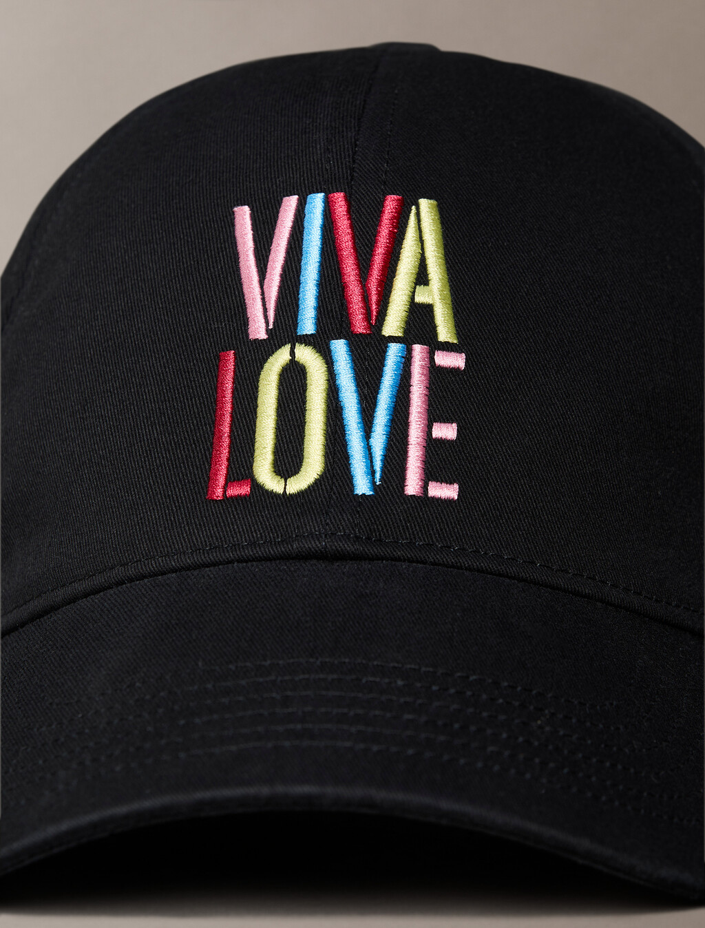 Pride Baseball Cap, Black, hi-res