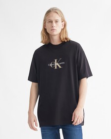 ARCHIVAL NEUTRALS MONOGRAM TEE, CK BLACK, hi-res