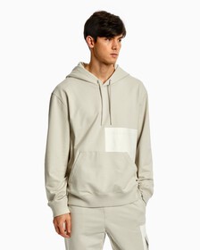 Subtle Color Block Hoodie, Stratus Grey, hi-res