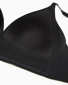 INVISIBLES LACE LIGHTLY LINED TRIANGLE BRA, Black, hi-res