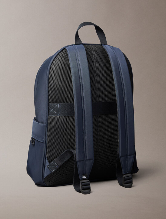 Nylon Monogram Logo Backpack
