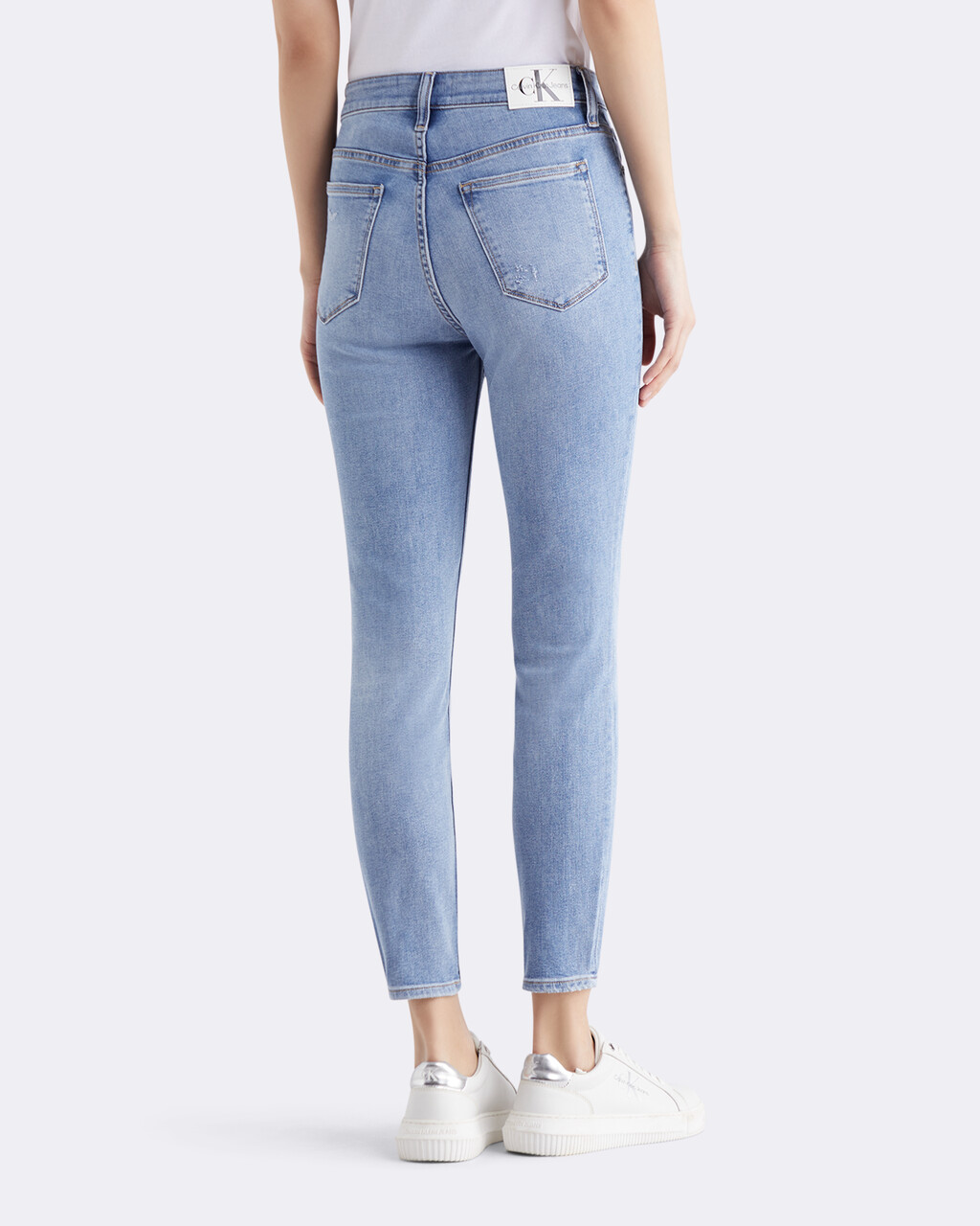 Cooling High Rise Skinny Ankle Jeans, 057 BRIGHT BLUE, hi-res
