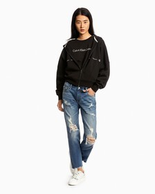 INSTITUTIONAL STRAIGHT TEE, Ck Black, hi-res