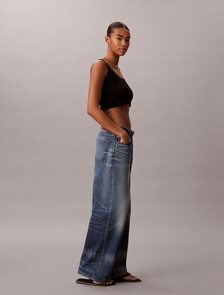 90s Low Rise Baggy 37.5 Jeans, TINTED ESSEX, hi-res
