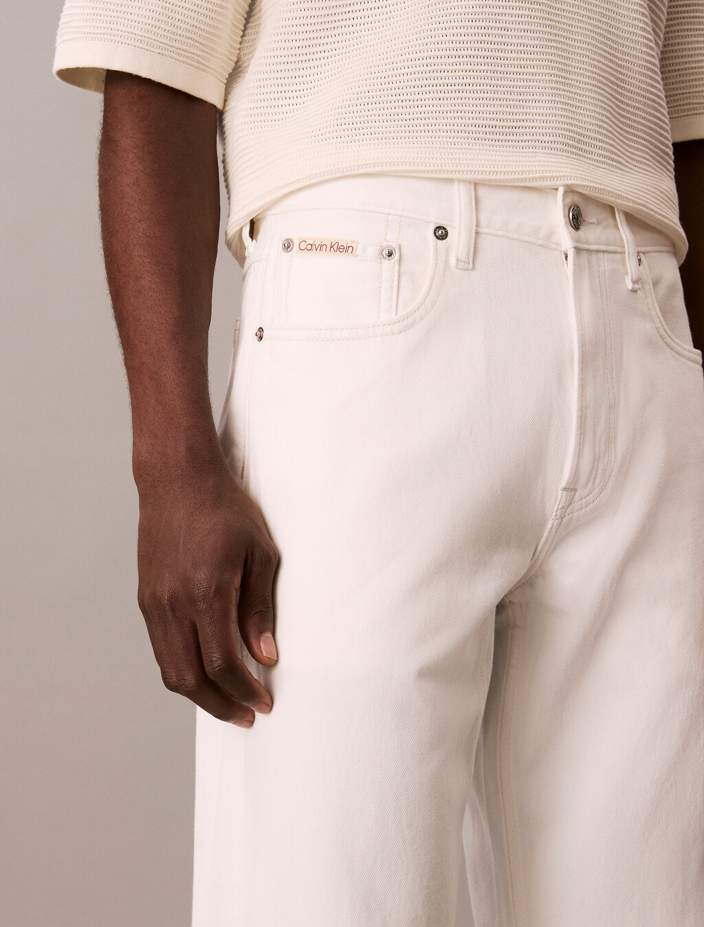 90s Fit Eco Cool Jeans, CHALK WHITE, hi-res