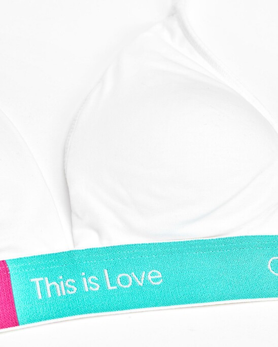 Modern Cotton Pride Triangle Bra