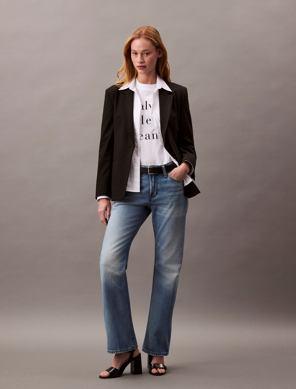 Relaxed Bootcut Jeans, GOLD DUST, hi-res