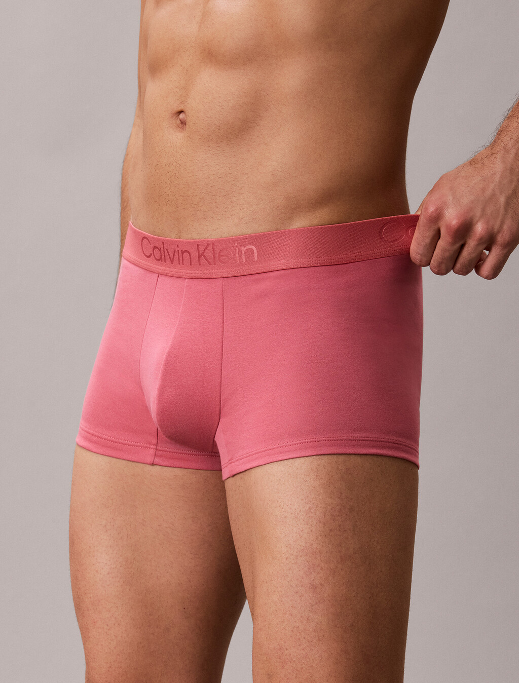 Trunks - CK Black Cotton, Brilliant Pink, hi-res