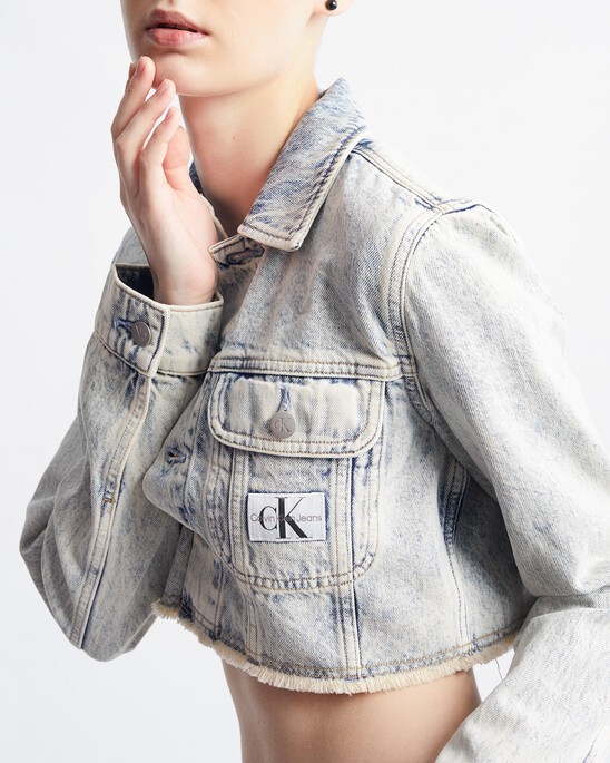 Extreme Cropped 90s Denim Jacket