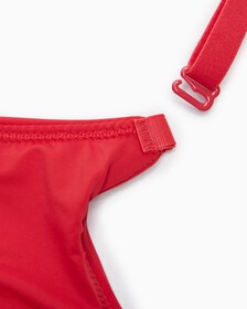 EMBOSSED ICON MICRO PUSH UP PLUNGE BRA, EXACT, hi-res