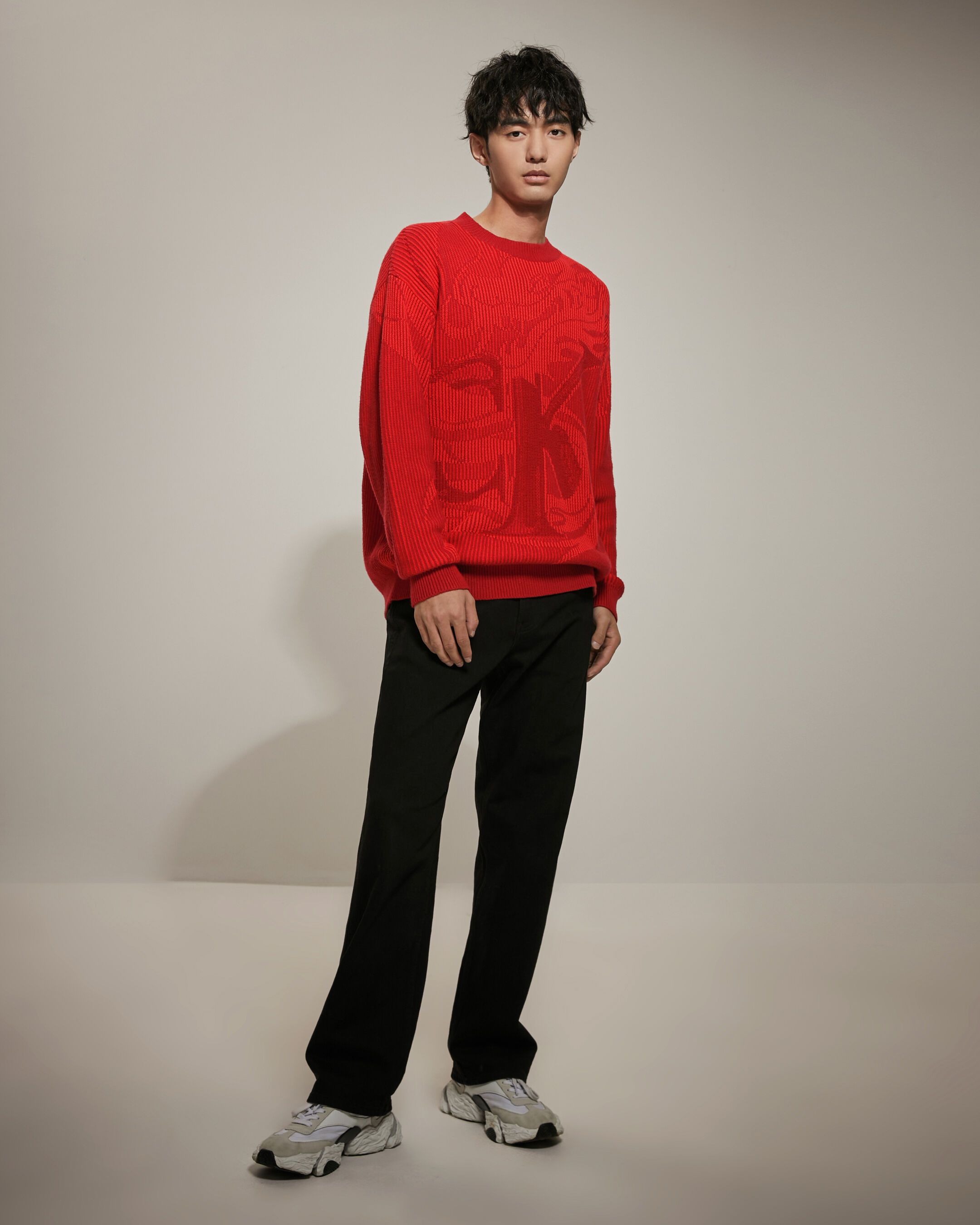 Mens calvin klein jumper sale top