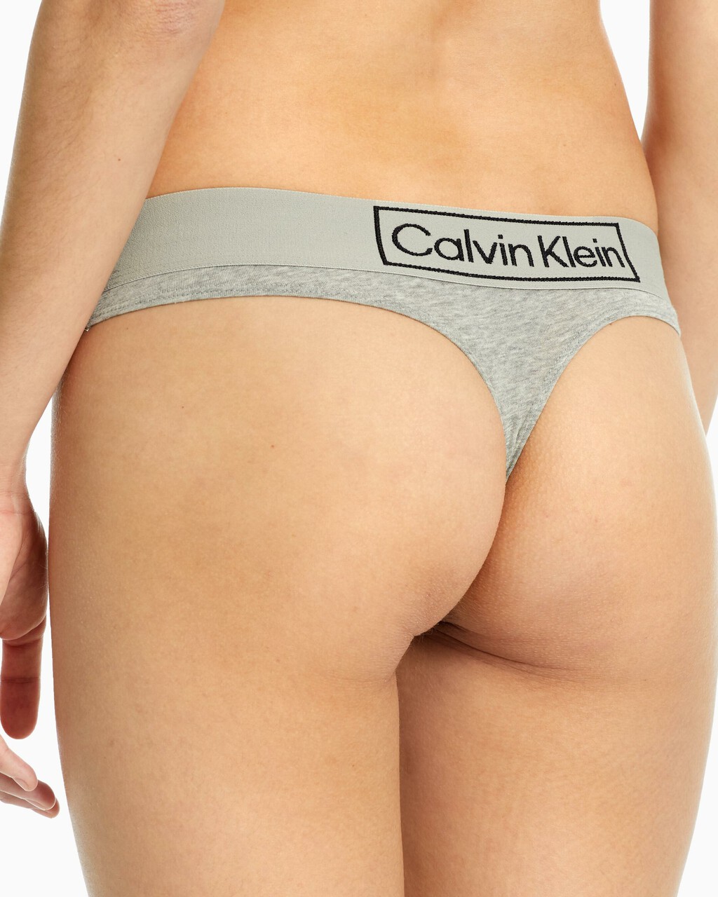 Reimagined Heritage Thong, Grey Heather, hi-res