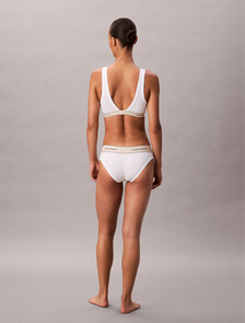Bikini Briefs - Heritage Cotton, White, hi-res