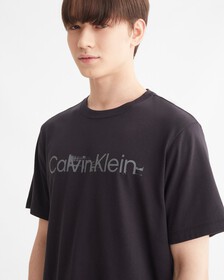 ESSENTIALS LOGO GRAPHIC TEE, BLACK BEAUTY, hi-res