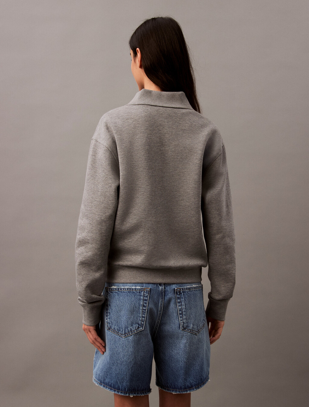 90s Straight Jeans, Med Grey Heather, hi-res