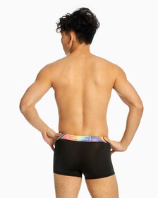 REIMAGINED HERITAGE PRIDE MICRO LOW RISE TRUNK, Black, hi-res