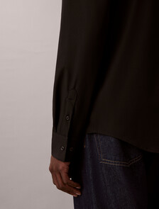 Tech Stretch Slim Shirt, Black, hi-res