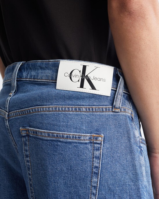 Recycled Cotton 90s Straight Cropped Jeans