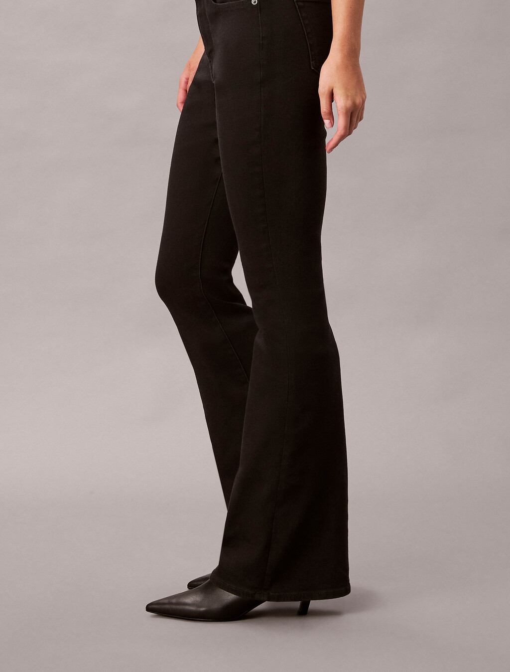 Classic Black High Rise Flare 37.5 Jeans, CK CLASSIC BLACK, hi-res