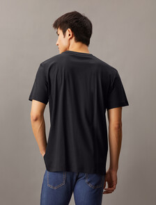 UV Protect Smooth Cotton Tee, Ck Black, hi-res