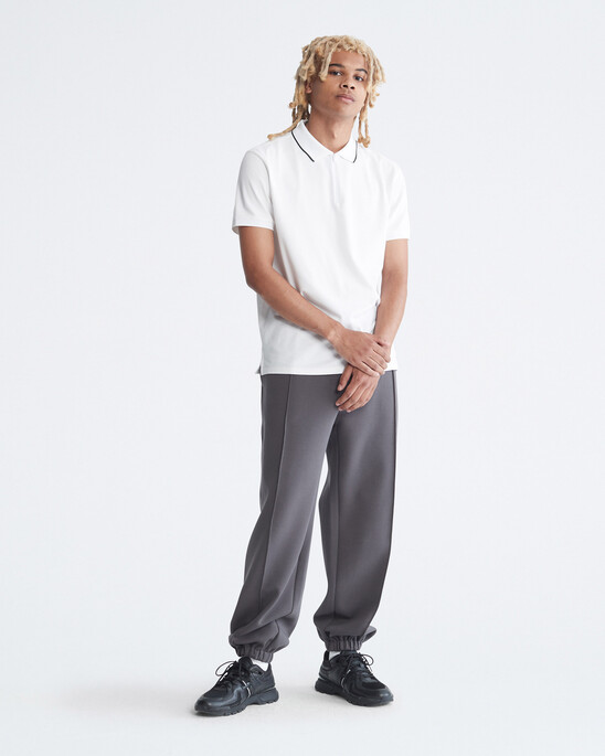 Calvin Klein Move Zip Up Polo
