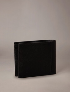 Refined Nappa Billfold Wallet, Black, hi-res