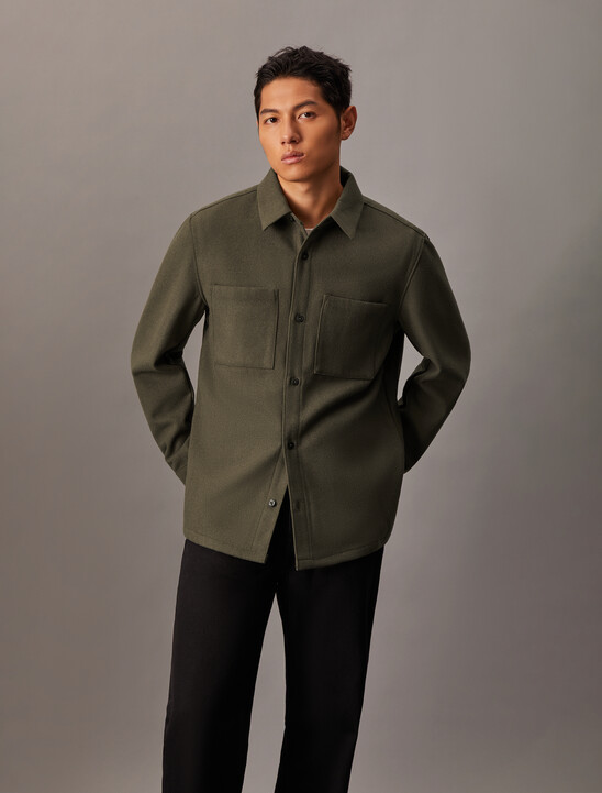 Wool Blend Shirt