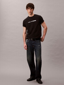 Bold Logo Graphic Relaxed T-Shirt, Black, hi-res