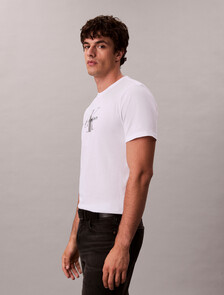 Monogram Crewneck Tee, Brilliant White, hi-res