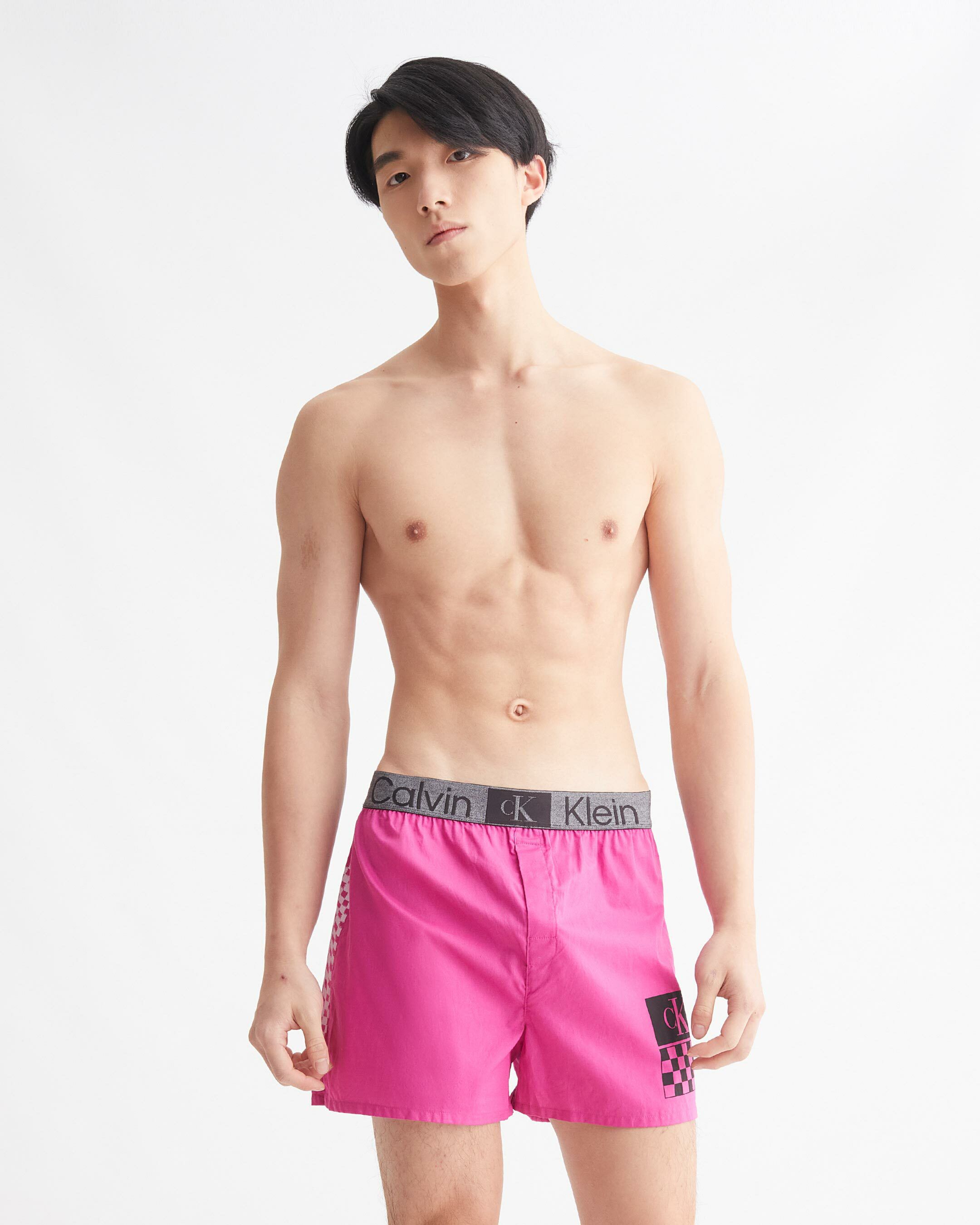 Calvin klein pink deals boxers