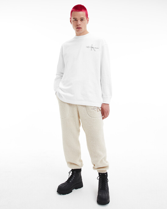Gender Netural Monogram Long Sleeve Tee