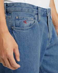 CK ONE ANKLE LENGTH WIDE JEANS, Denim Medium, hi-res