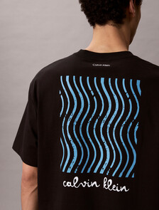 Back Graphic Regular Tee, Black, hi-res