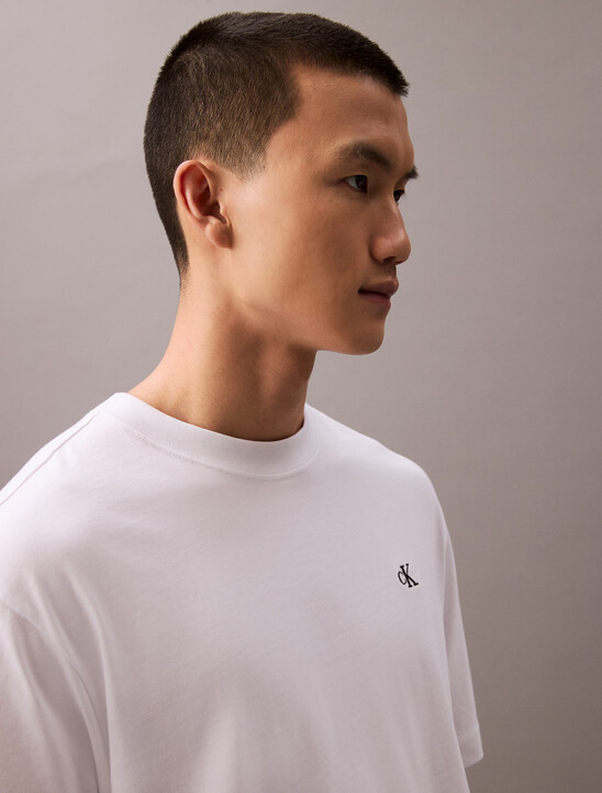 Calvin Logo Crew Neck Tee