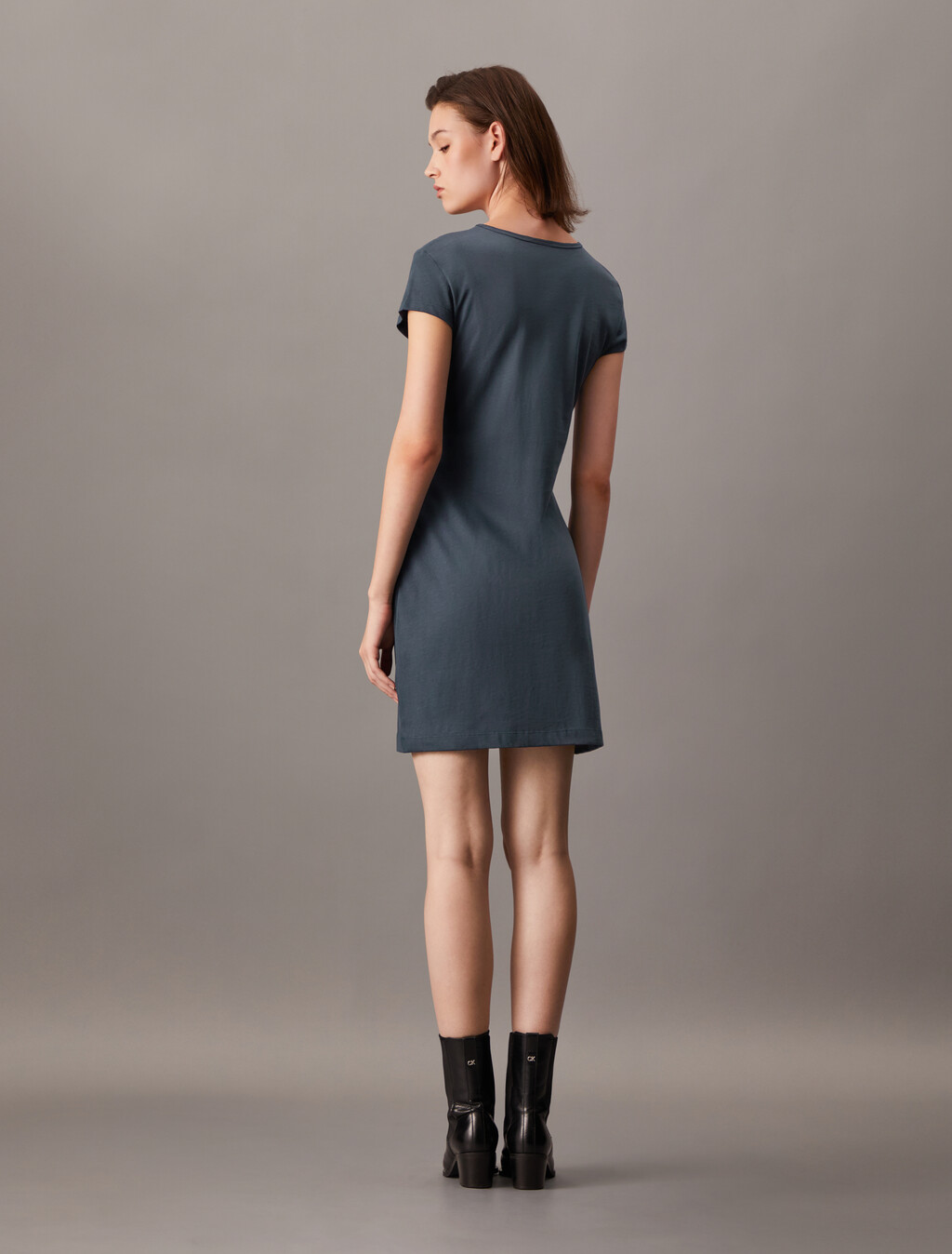 Archive Logo Baby T-shirt Dress, Ink, hi-res