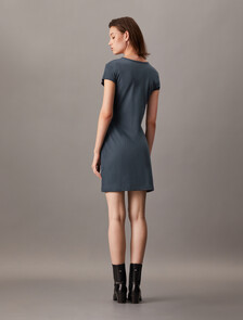 Archive Logo Baby T-shirt Dress, Ink, hi-res
