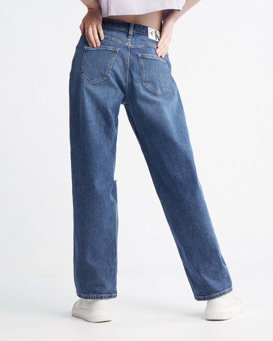 Italian Denim 90s Straight Jeans