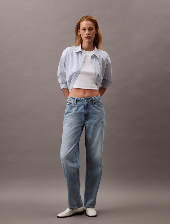 Cooling Relaxed Straight Jeans