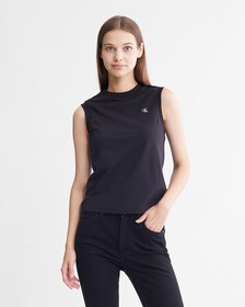 Archive Logo Tank Top, Black Beauty, hi-res