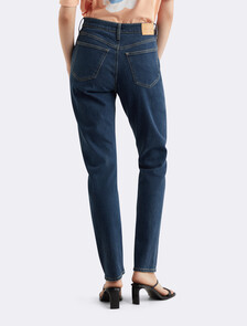 Authentic Slim Straight Jeans, Denim Dark, hi-res